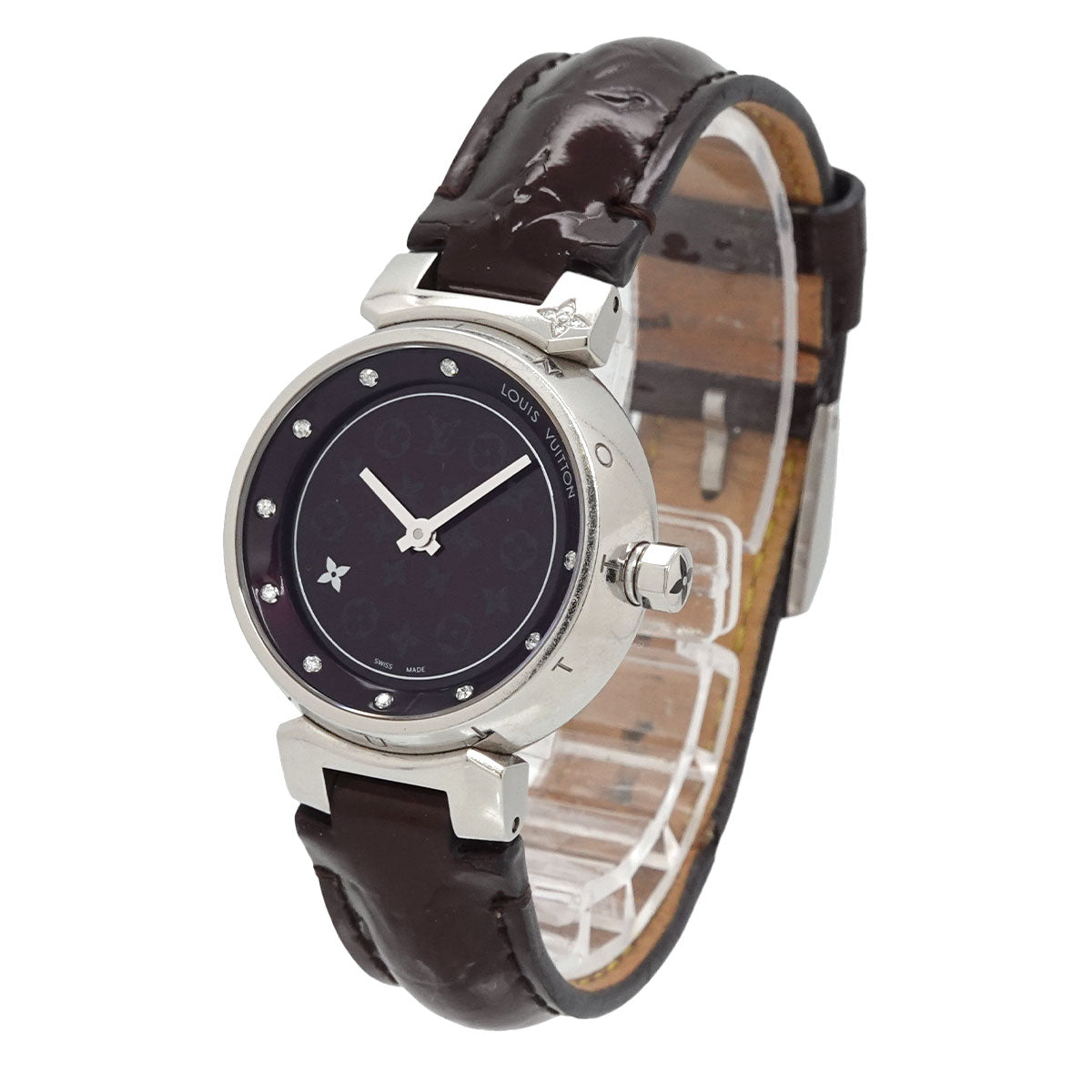 Tambour Disc Dearmon PM Q12M3 10P Diamond Quartz Ladies