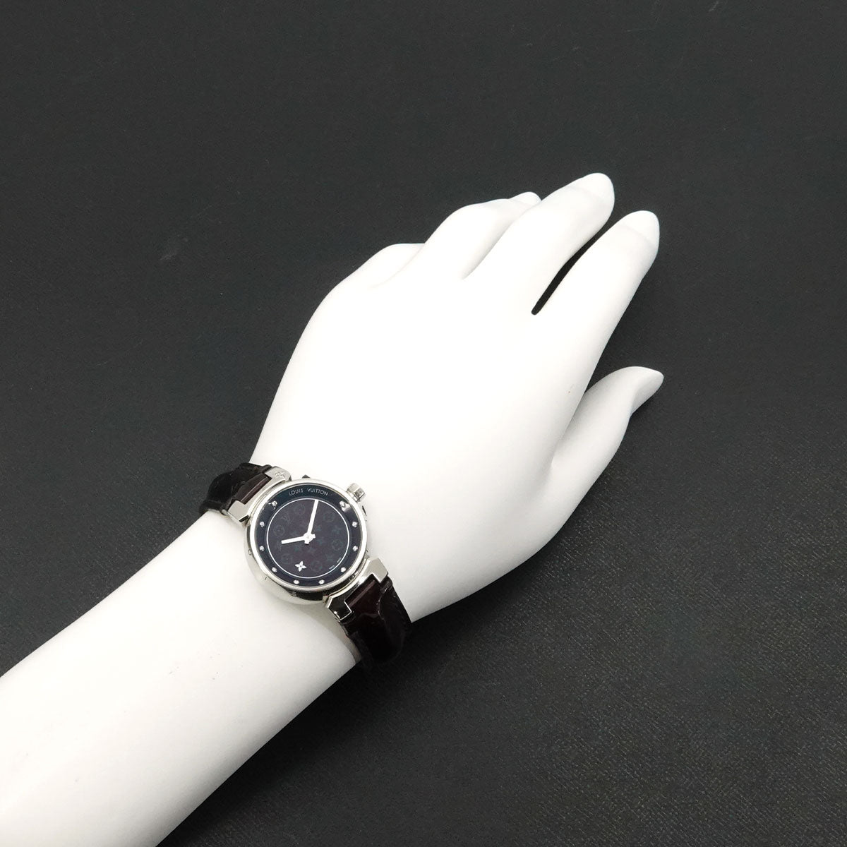 Tambour Disc Dearmon PM Q12M3 10P Diamond Quartz Ladies