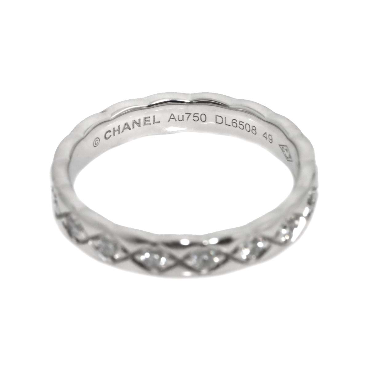 Coco Crush Diamond Ring WG 750 size49 4.75-5(US)