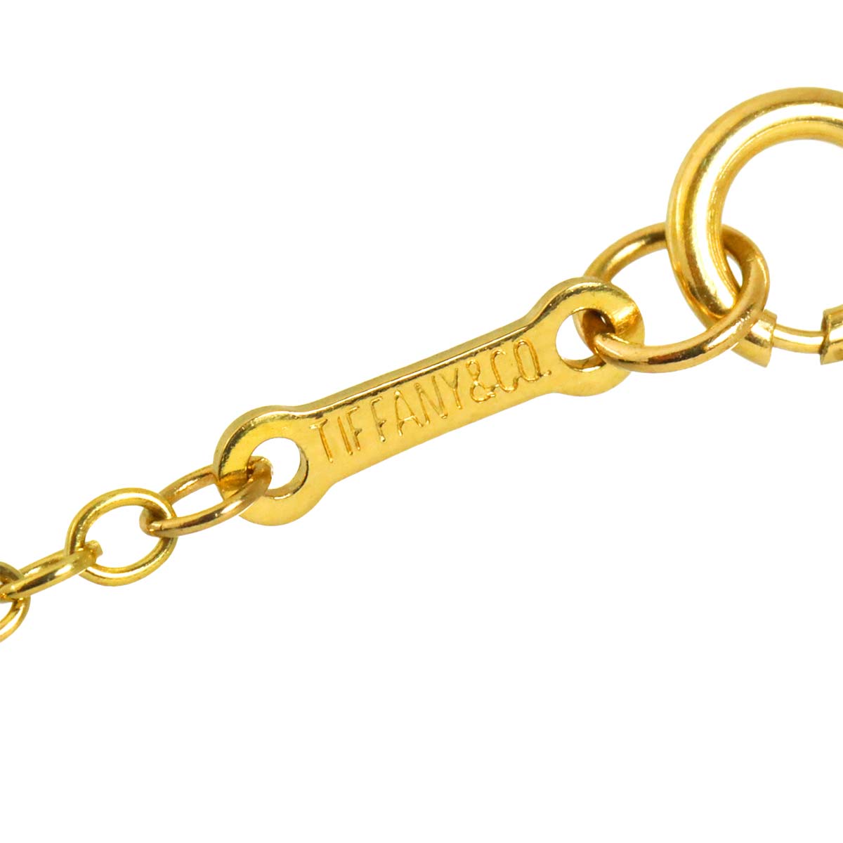 Double Loop Necklace 18K Yellow Gold 750