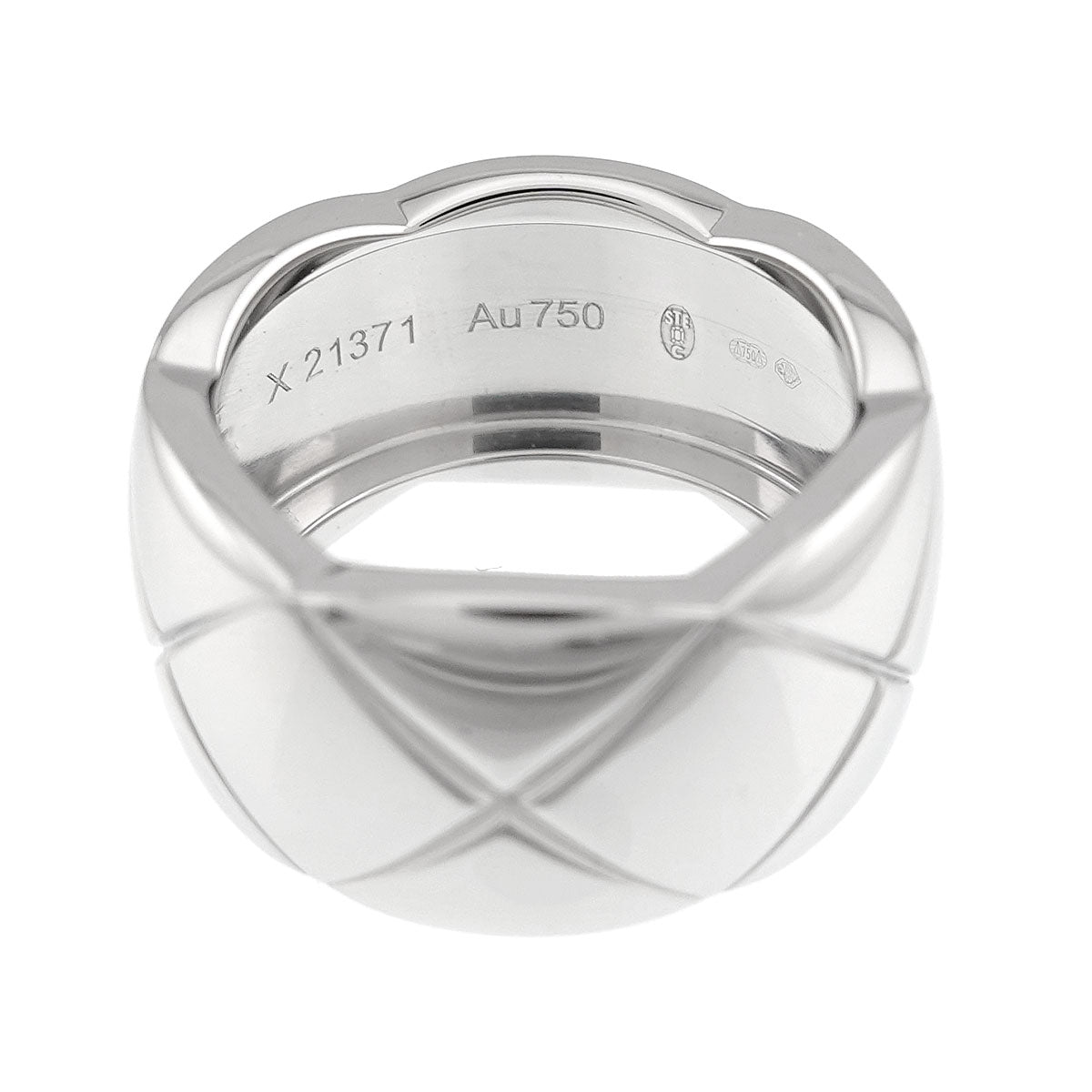 Coco Crush LM Ring 18K WG 750 size50 5.25(US)