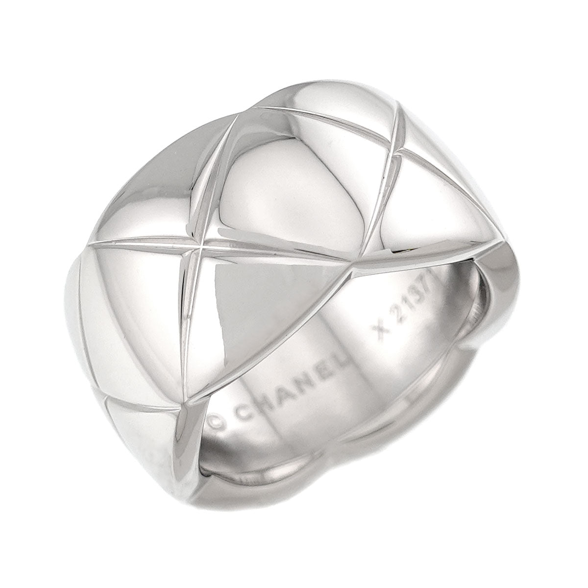 Coco Crush LM Ring 18K WG 750 size50 5.25(US)