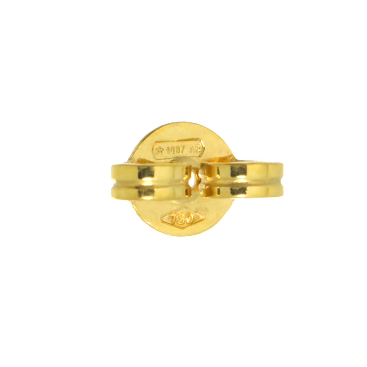 GCube Earring Pierced 18K YG 750 One Piece only