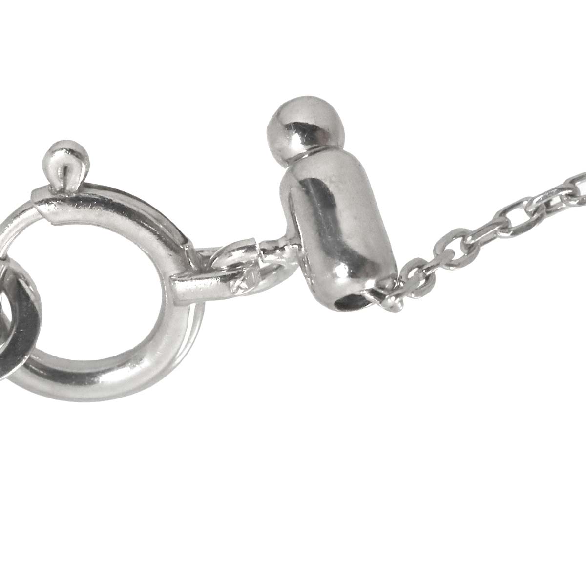 Diamond 0.65ct/0.16ct Necklace 18K White Gold 750