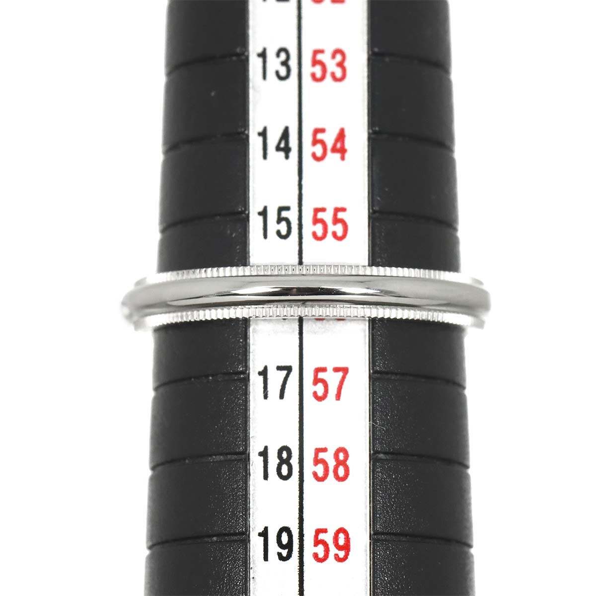 Milgrain Band Ring Pt Platinum Size7.5(US)