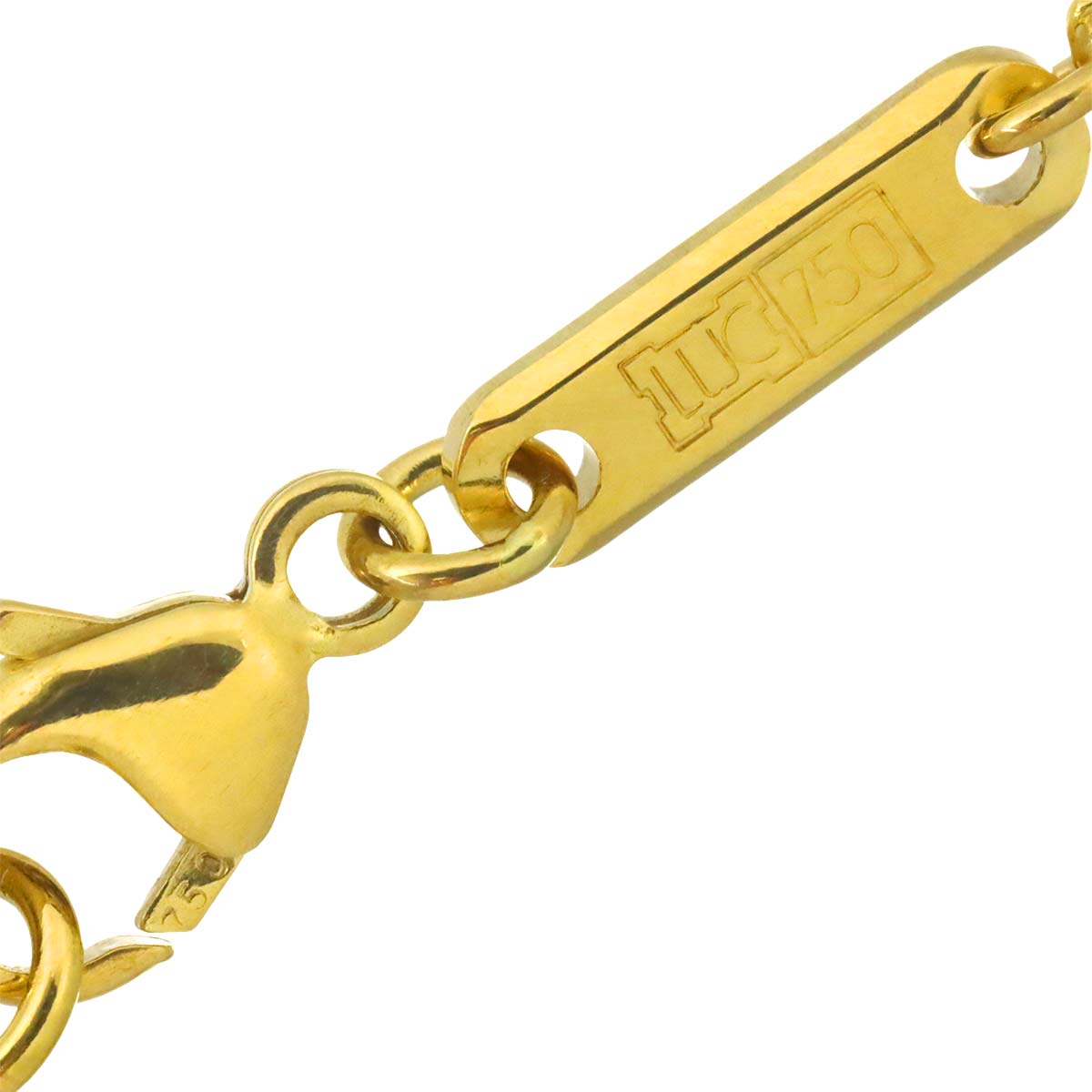 Happy Diamond Necklace 18K Yellow Gold 750