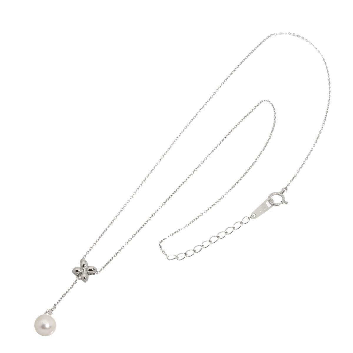 Akoya Pearl 6.5mm Necklace 18K WG 750