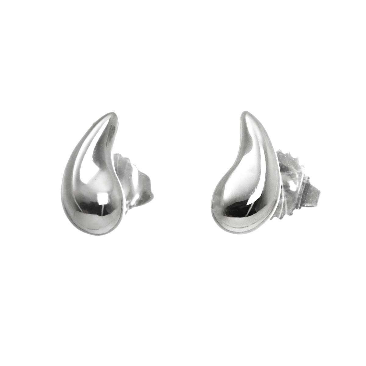 Teardrop Earrings Pierced Pt