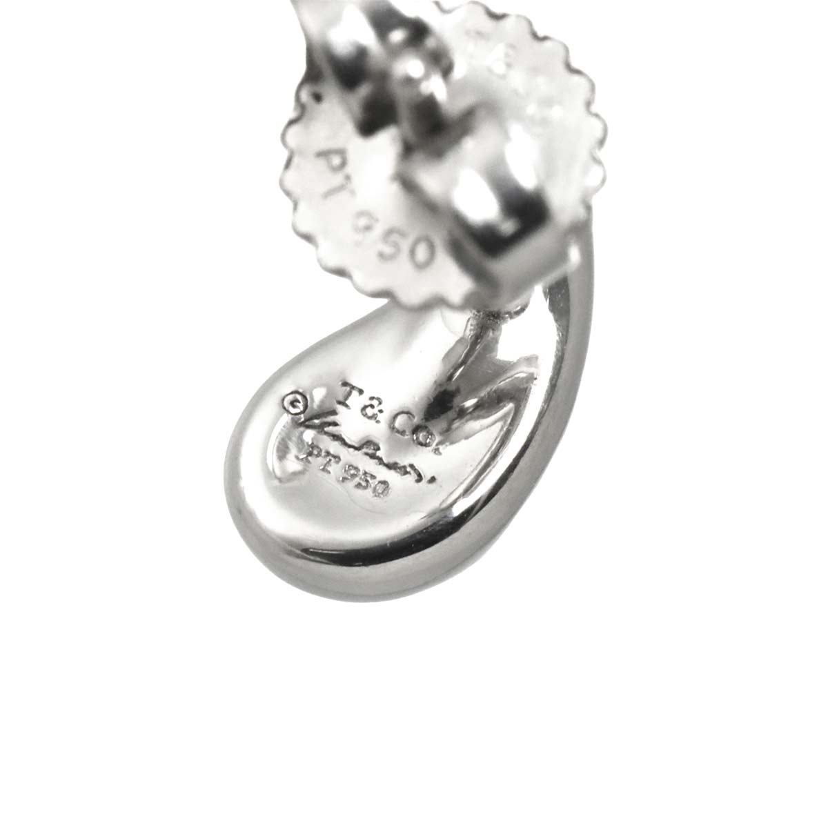 Teardrop Earrings Pierced Pt