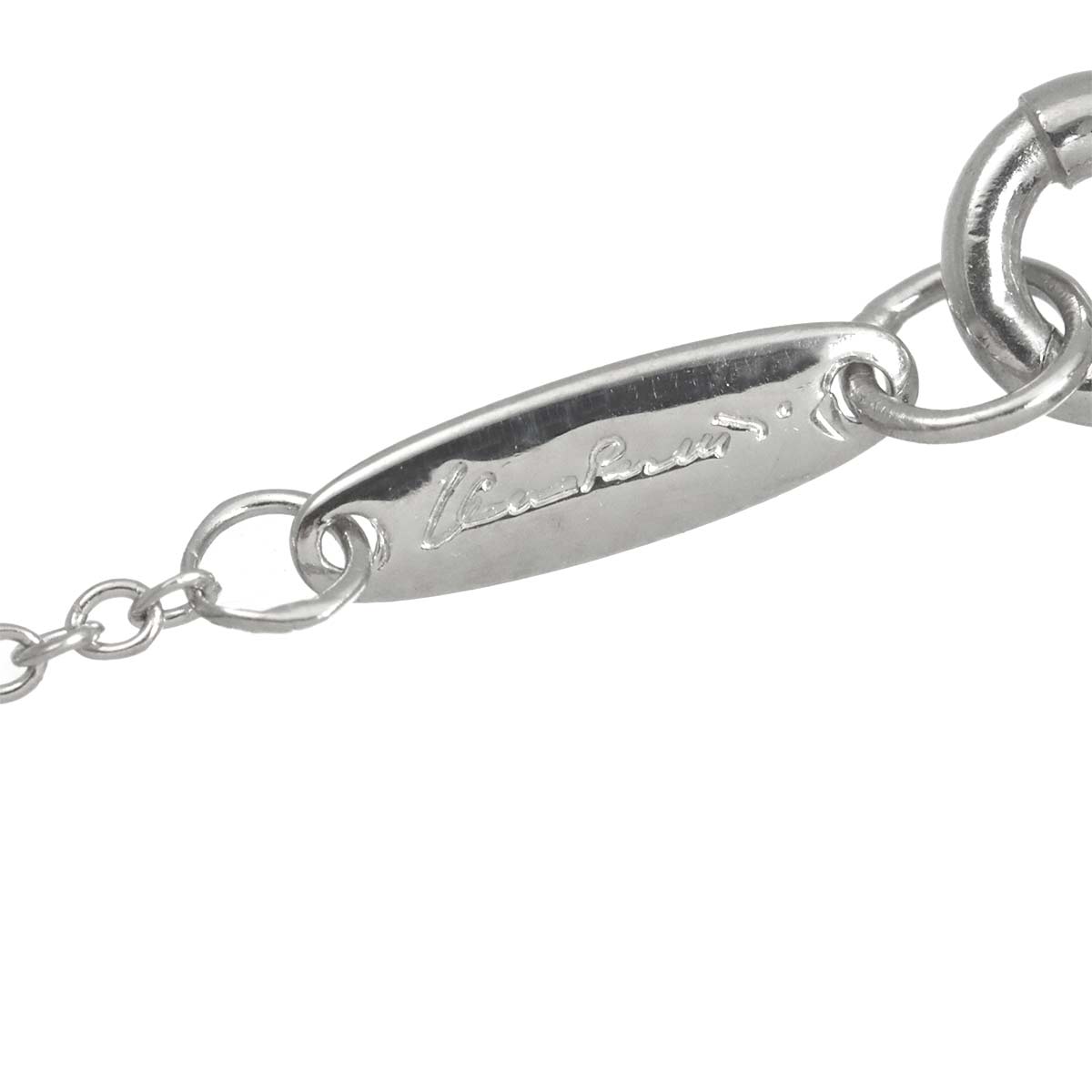 Bean Necklace Platinum