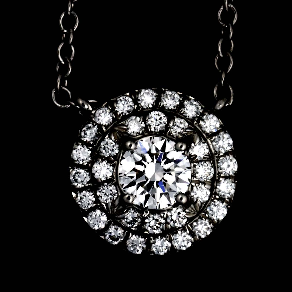 Soleste Diamond Necklace Platinum