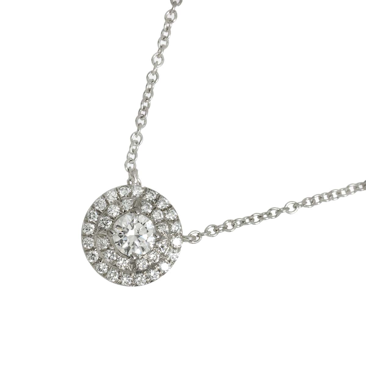 Soleste Diamond Necklace Platinum