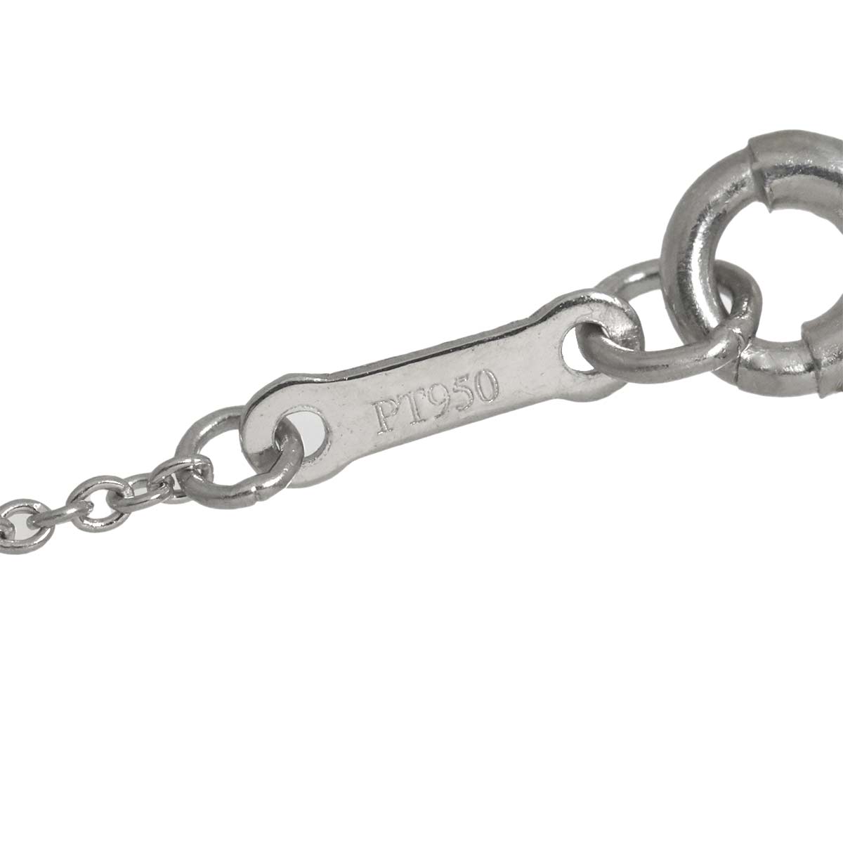 Bean Diamond Necklace Platinum