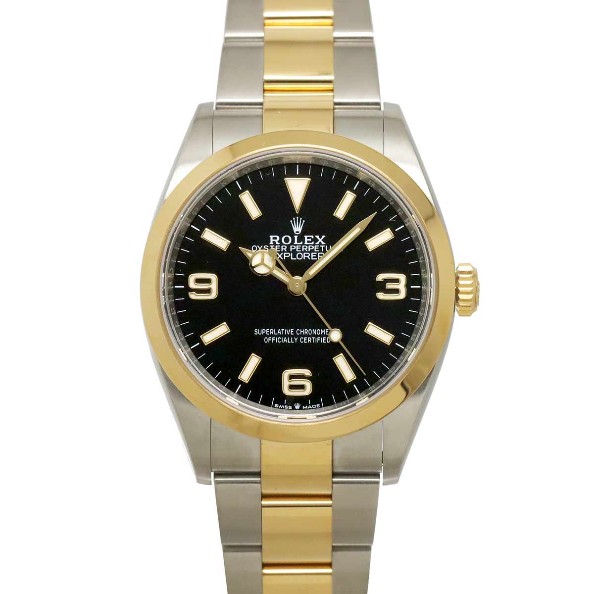 Explorer 1 124273 Serial Random Automatic Black Dial K18YG