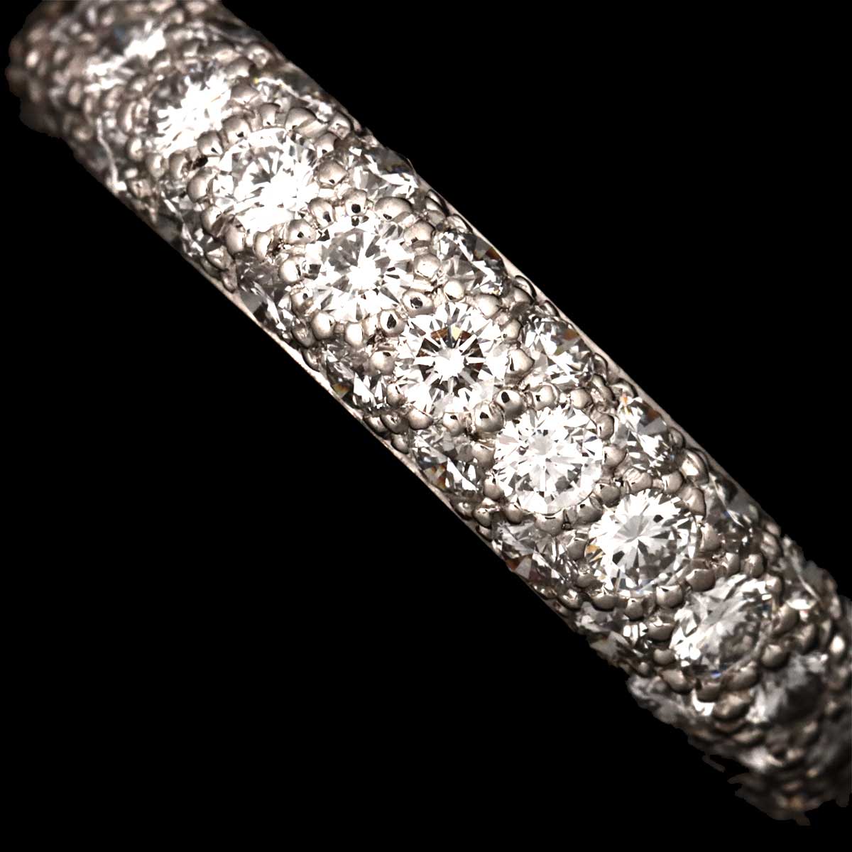Dots Diamond Ring Platinum Size5.25(US)