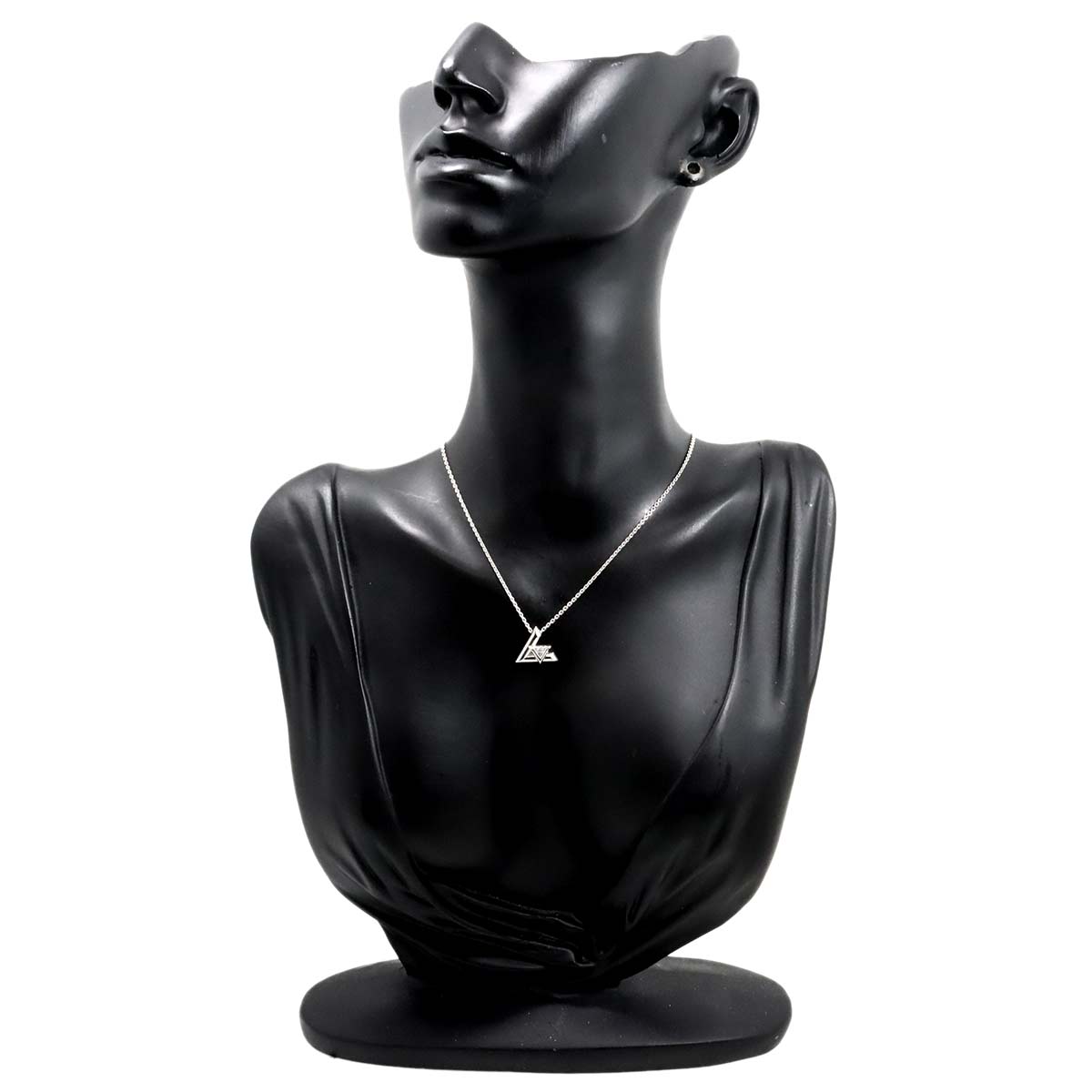 LV Diamond PM Necklace 18K White Gold 750
