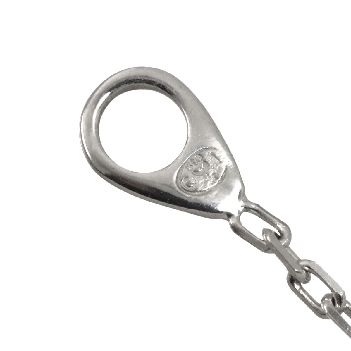 Liens Diamond Necklace 18K WG White Gold 750