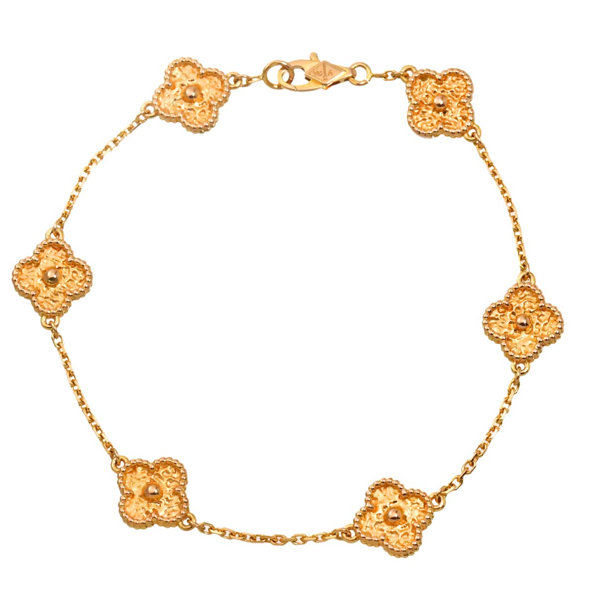 Sweet Alhambra 6P Bracelet 18K PG 750