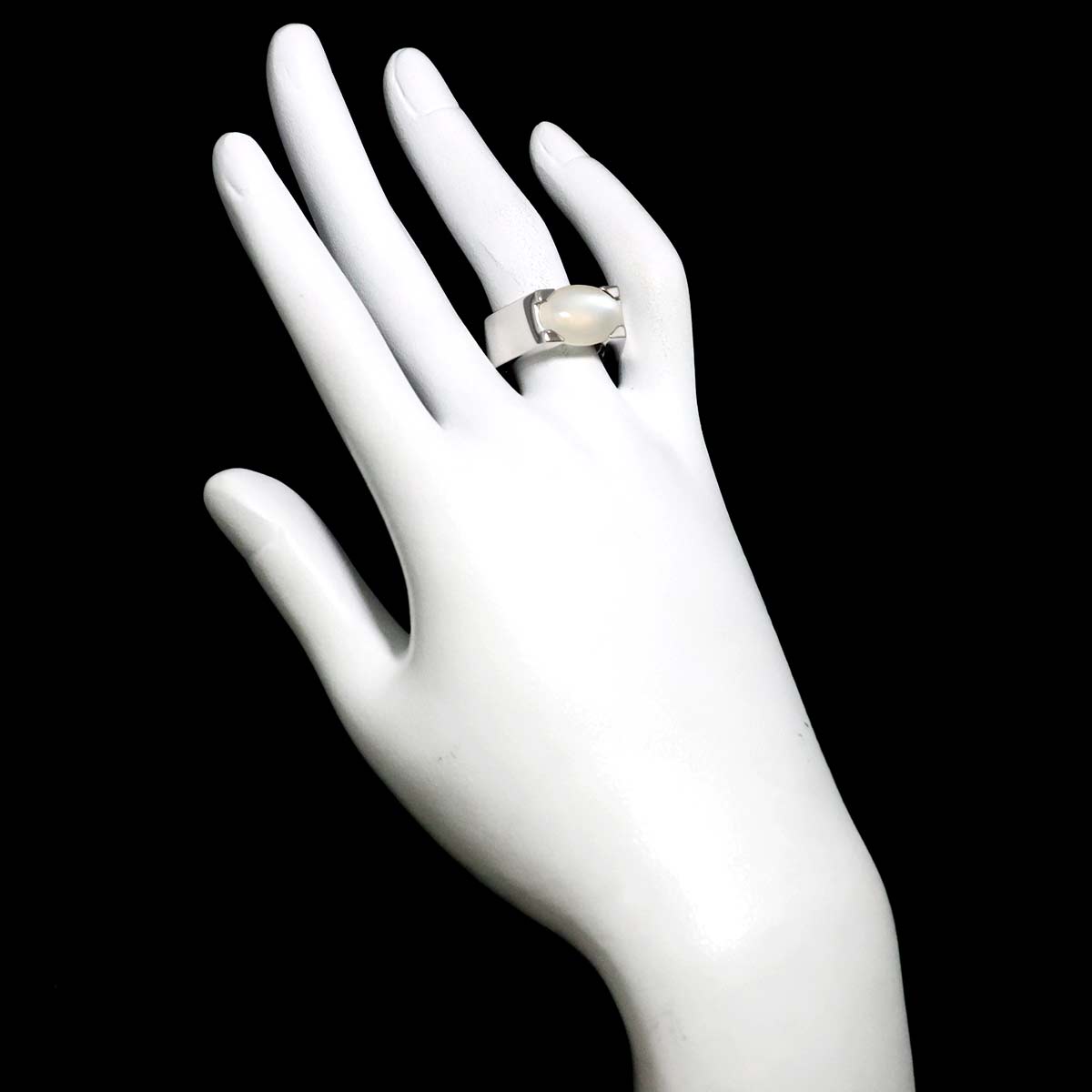 Tanquissim Ring 18K White Gold 750 size54 6.5-6.75(US)