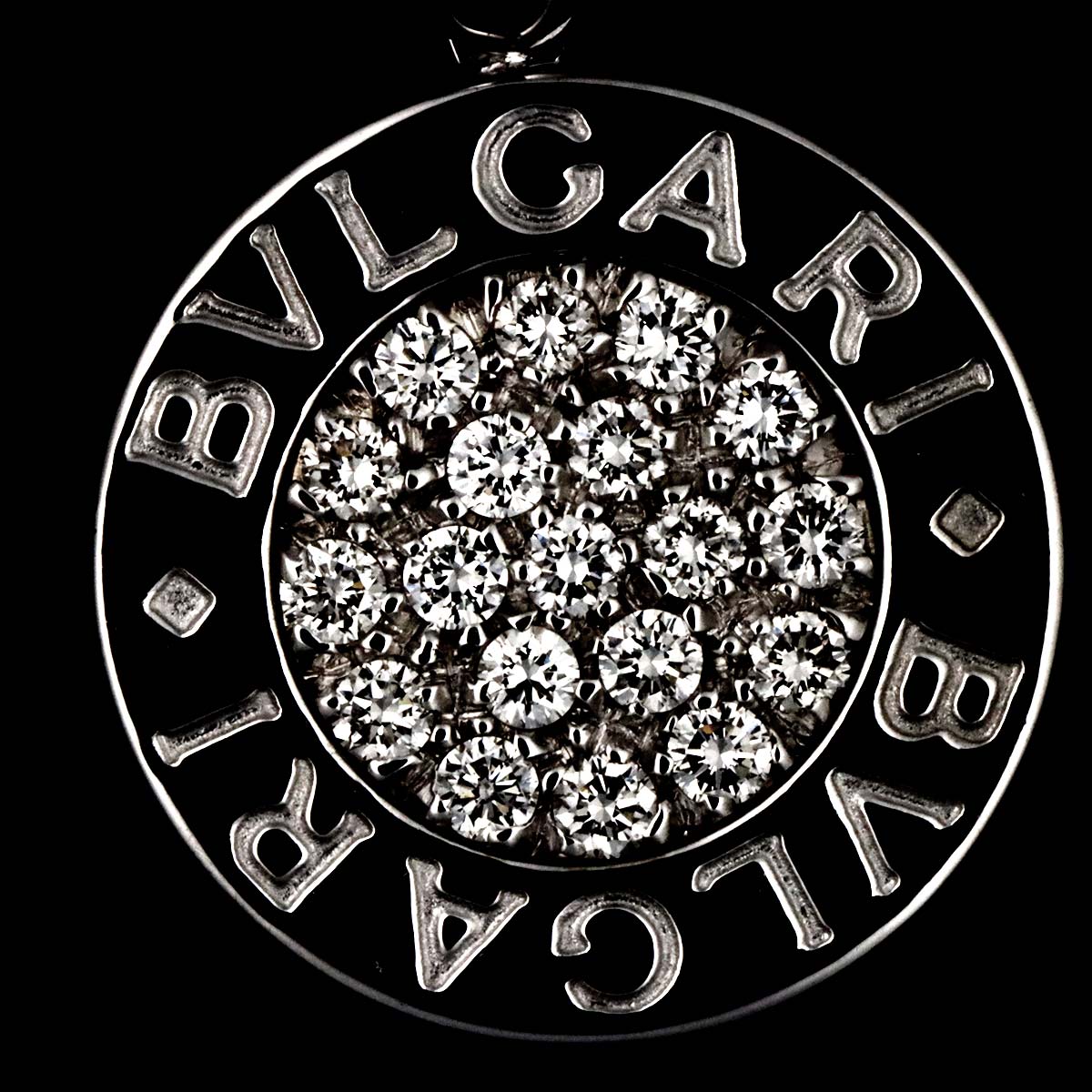 BVLGARI BVLGARI Diamond Necklace 18K White Gold 750