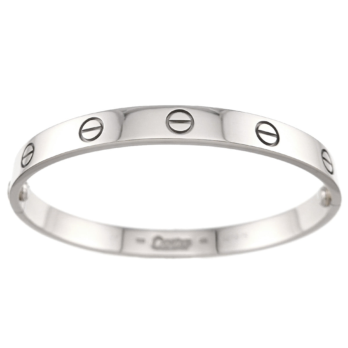 Love Bracelet Bangle 18K WG 750 Size17