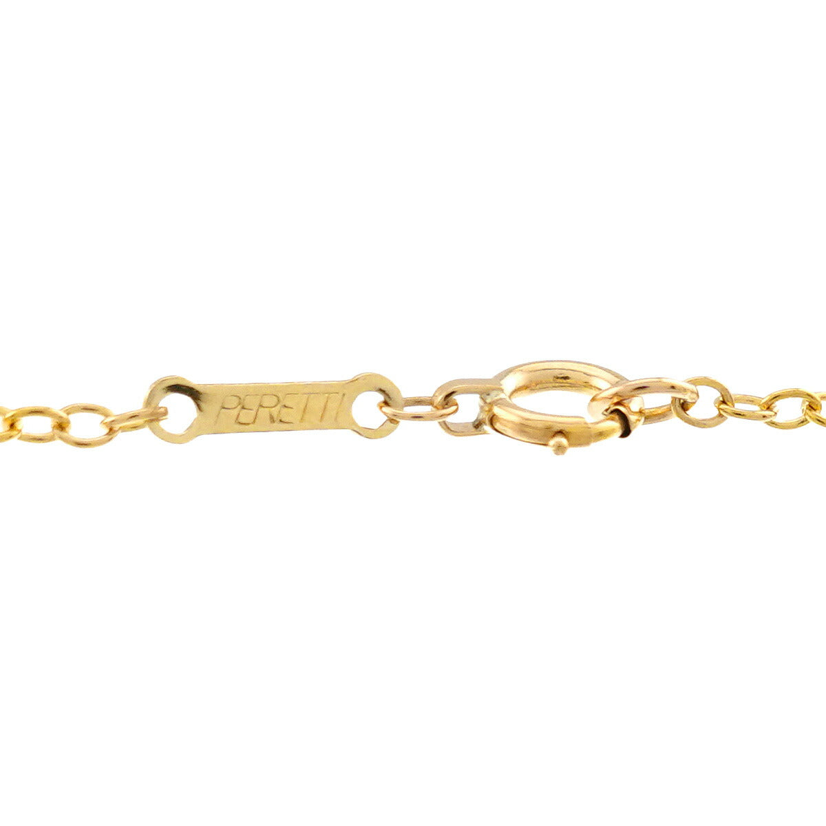 Open Heart Long Necklace 18K Yellow Gold 750