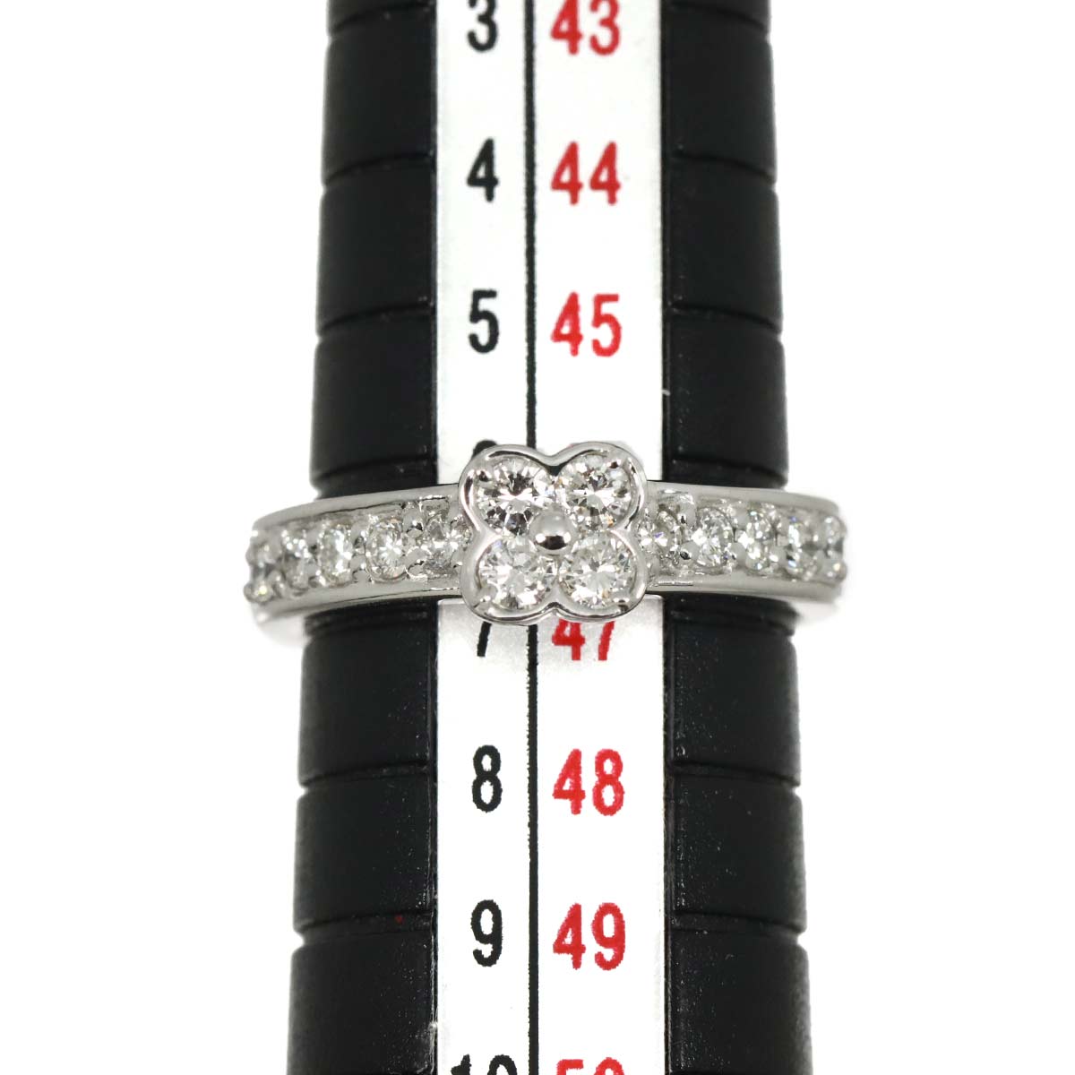 Diamond 0.40ct Ring 18K WG 750 Size3.75-4(US)