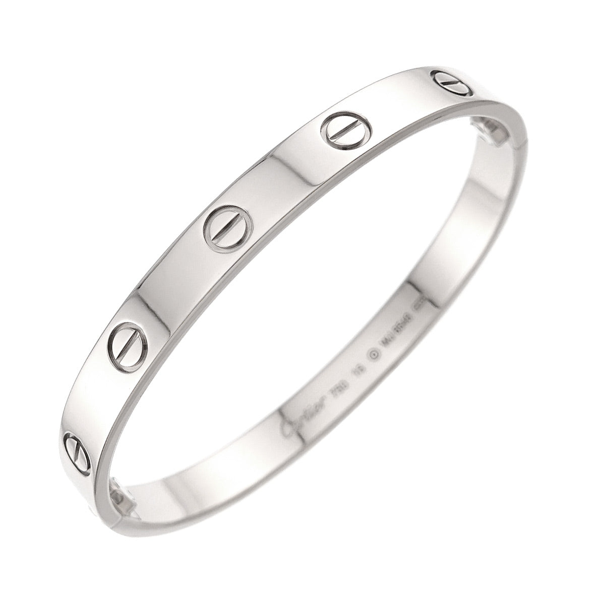 Love Bracelet 18K White Gold 750 Size16