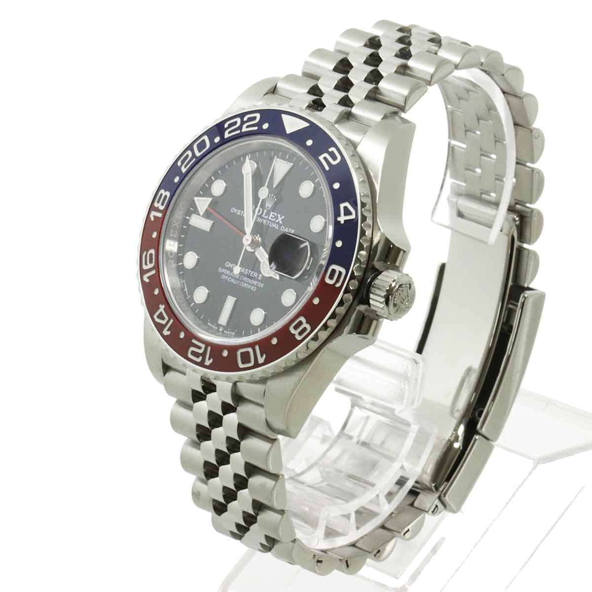 GMT Master 2 126710BLRO Serial Random Red Blue Bezel Date
