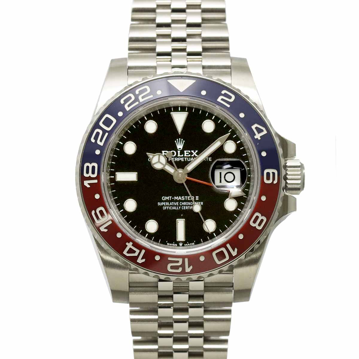 GMT Master 2 126710BLRO Serial Random Red Blue Bezel Date
