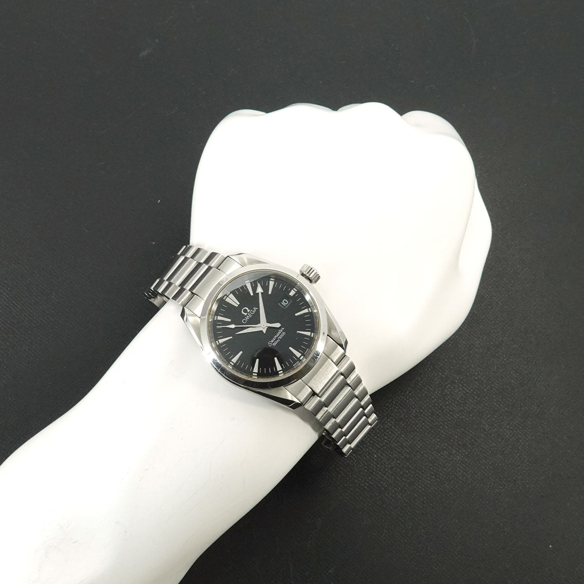 Seamaster Aqua Terra 2518.50 Quartz Black Dial Mens Watch