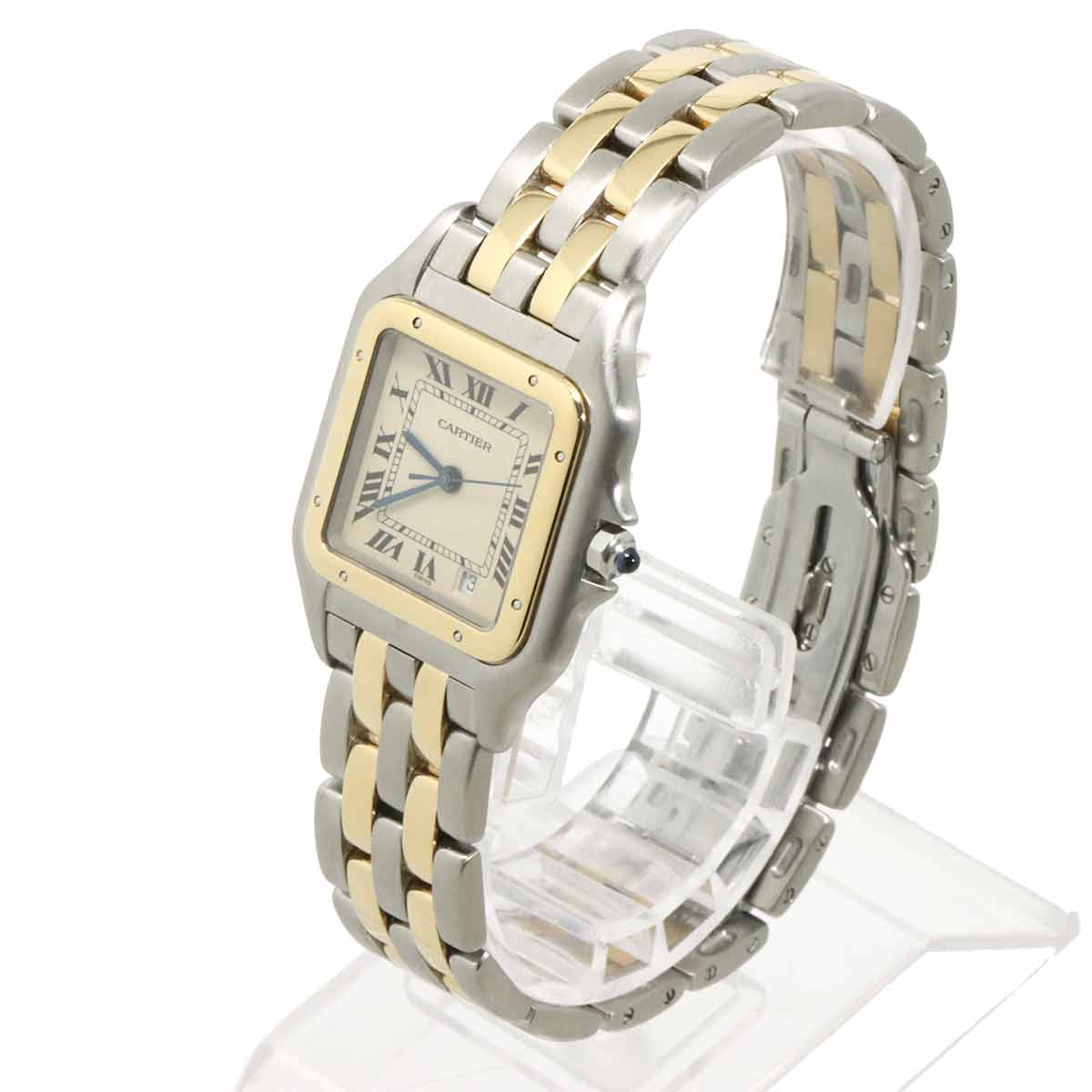 Panthere MM 2Row 83083242 YG Quartz Date Cream Dial Boys Watch