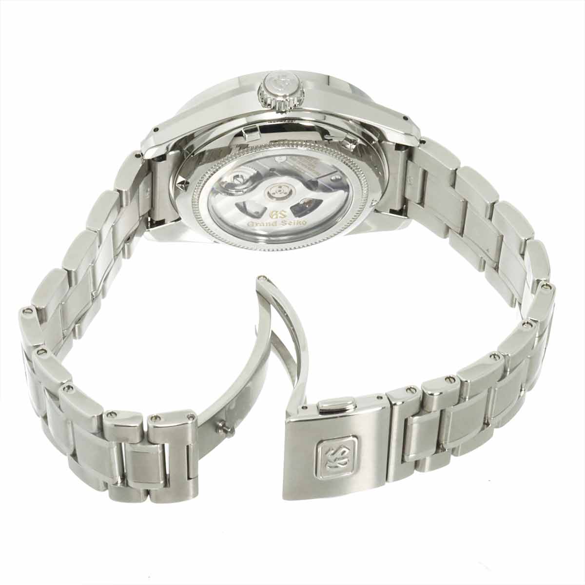 Mechanical Hi-BEAT GMT SBGJ201 Automatic Silver Dial