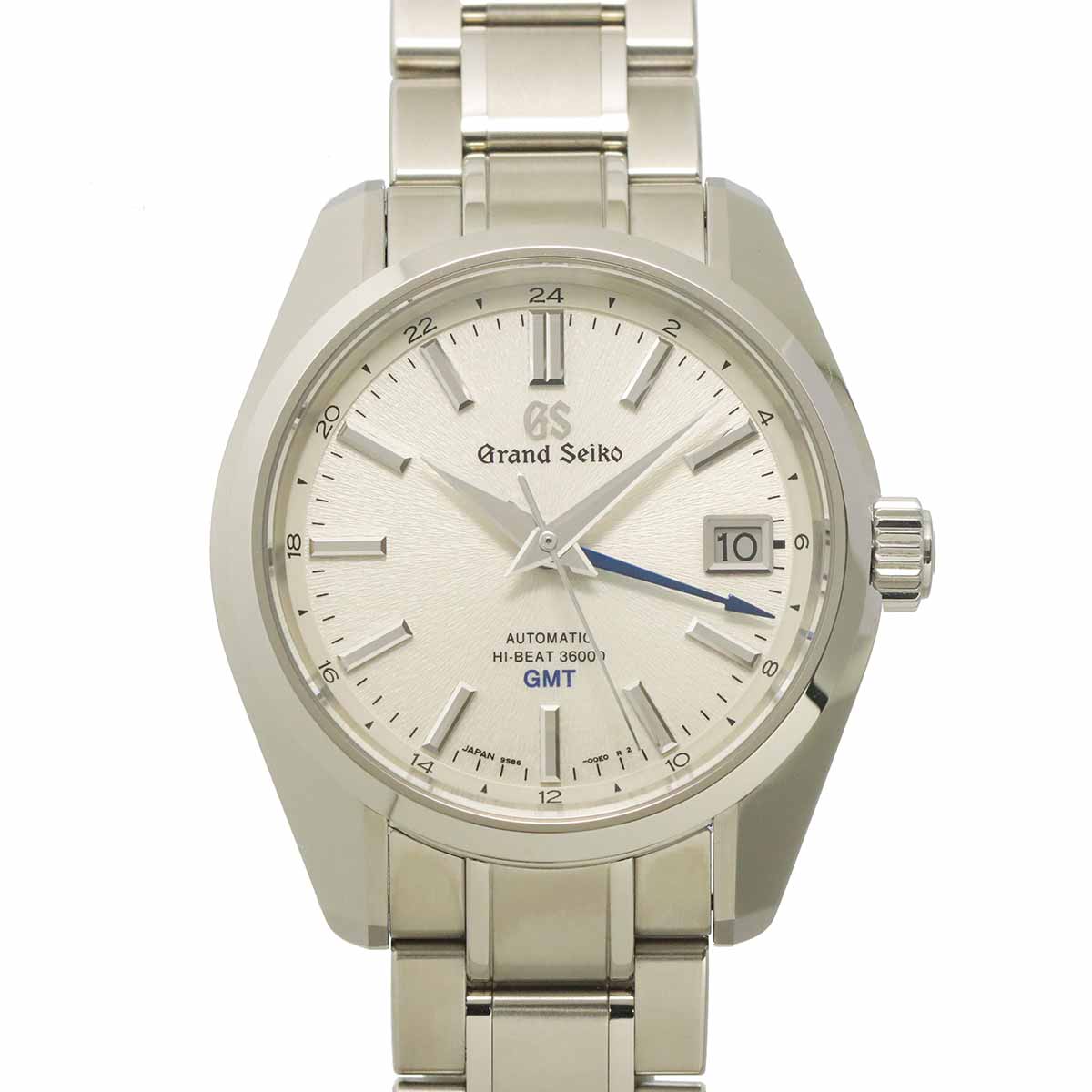 Mechanical Hi-BEAT GMT SBGJ201 Automatic Silver Dial