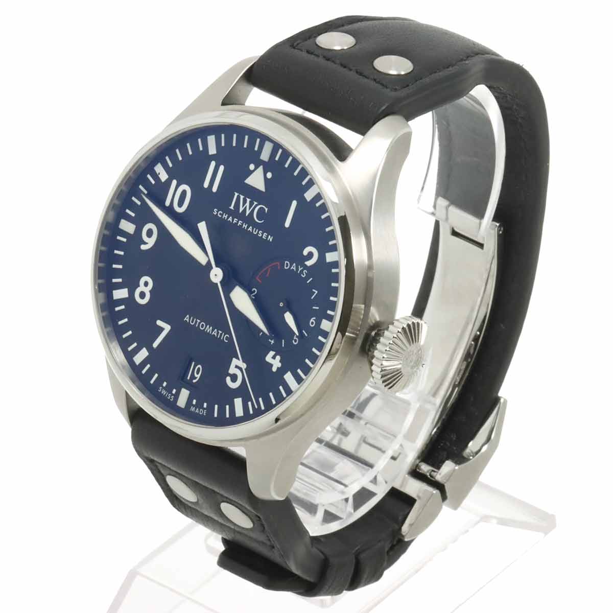 Big Pilot Watch IW500912 Automatic Black Dial Mens Watch