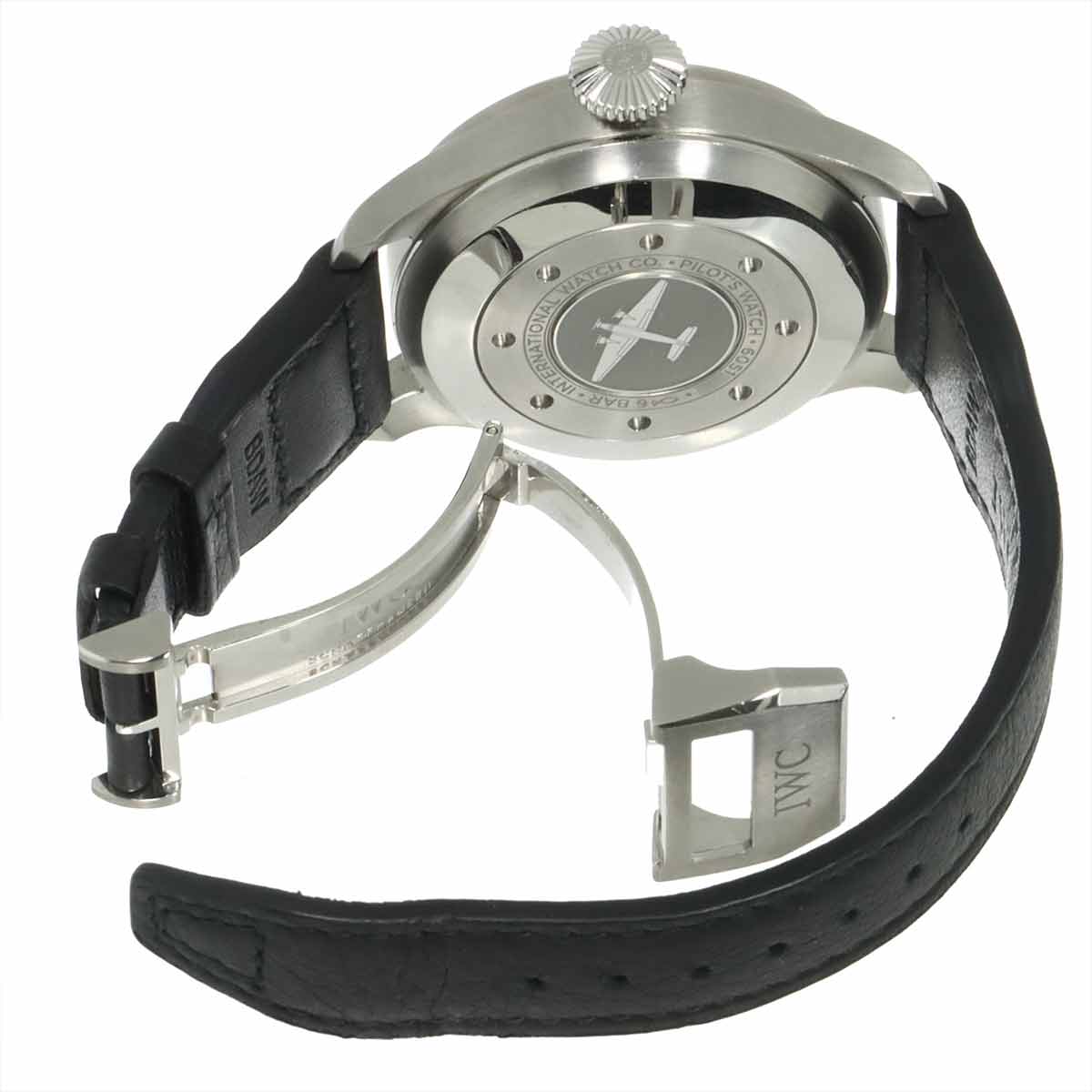 Big Pilot Watch IW500912 Automatic Black Dial Mens Watch