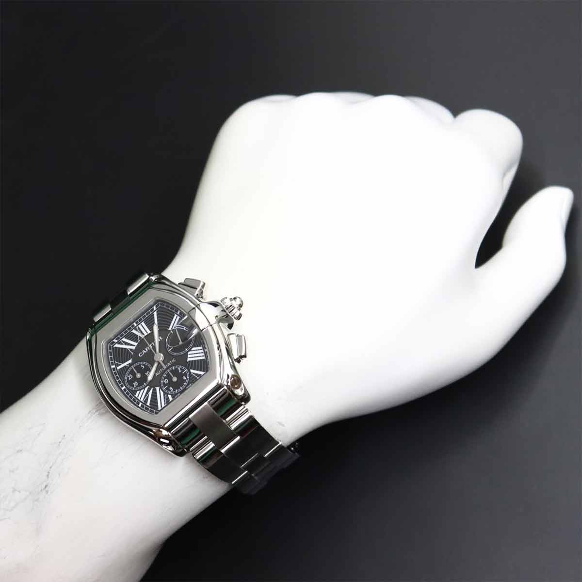 Roadster Chronograph W62020X6 Date Automatic Black Dial Mens