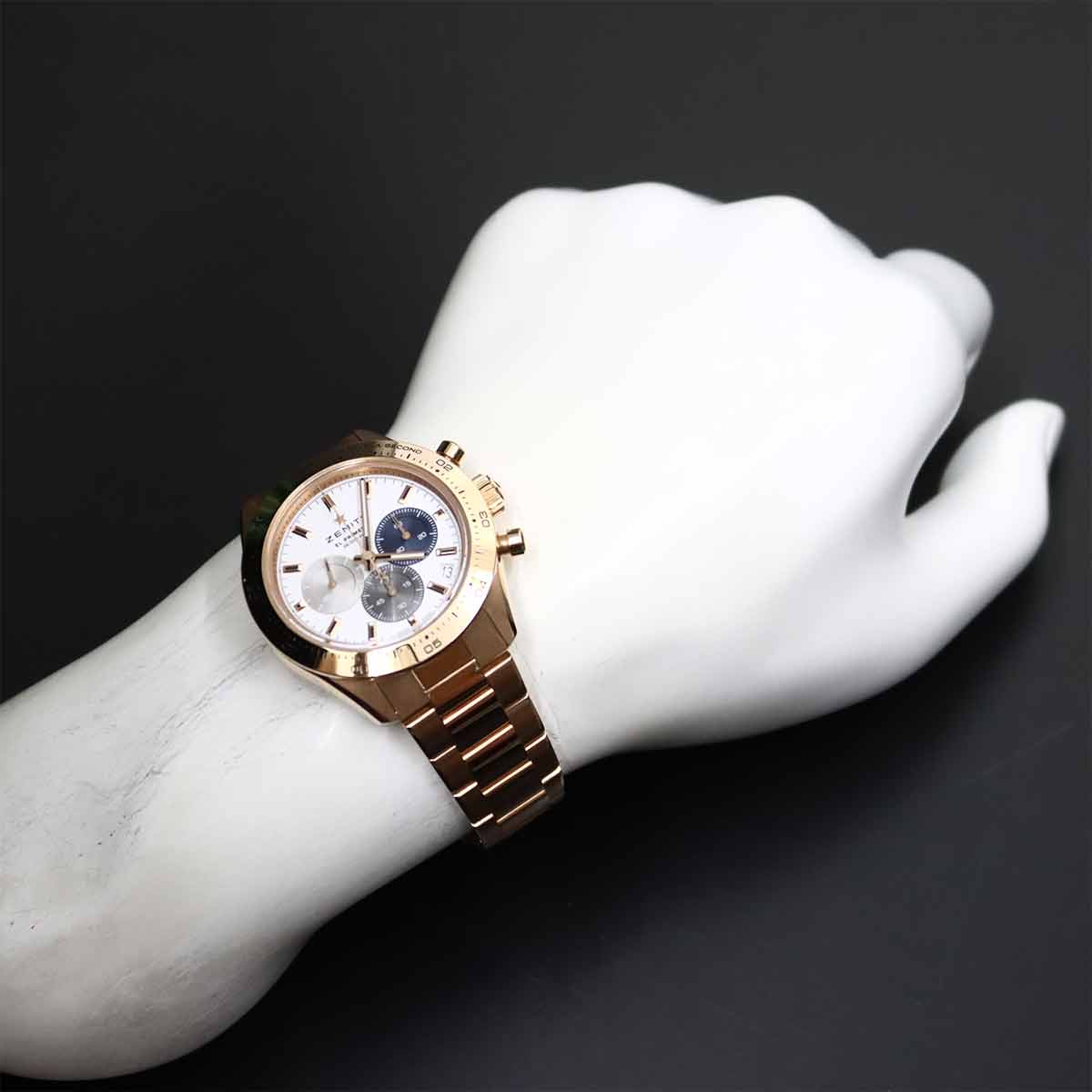 El Primero Chronomaster Sports 18 3101 3600 750 Pink Gold Mens