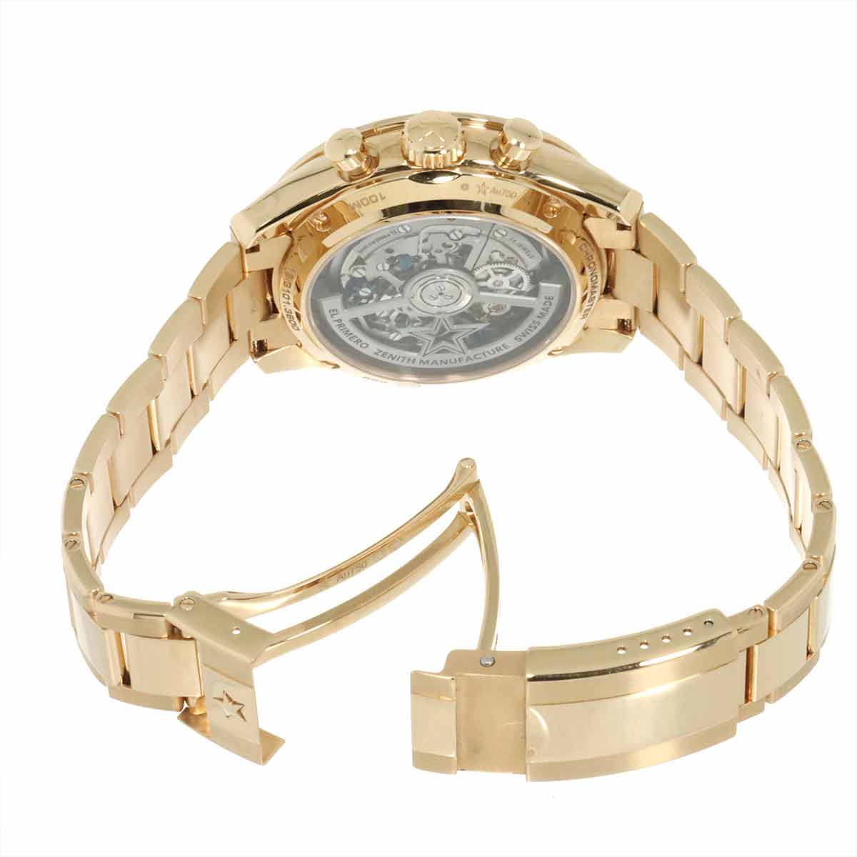 El Primero Chronomaster Sports 18 3101 3600 750 Pink Gold Mens