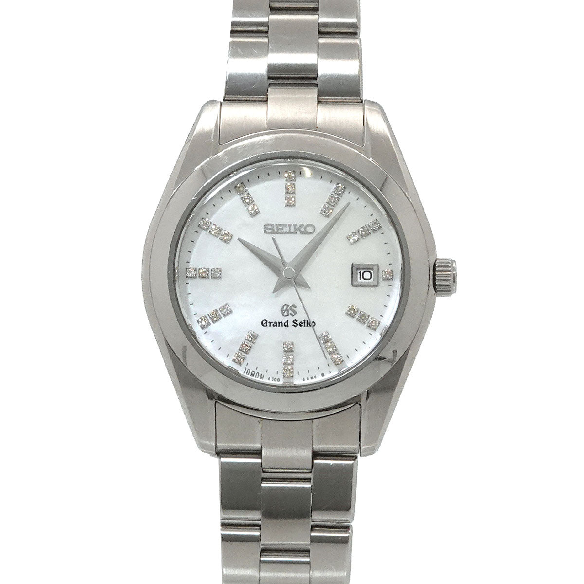 GRAND SEIKO STGF269 White Shell Dial 34P Diamond Ladies Watch