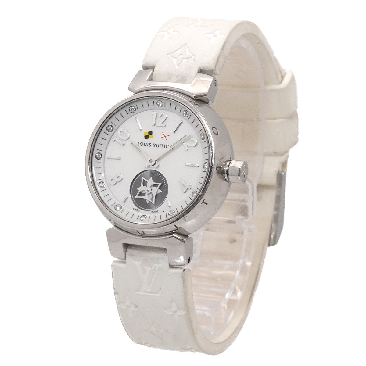 Tambour Lovely Cup PM Q12M0 Diamond White Shell Dial