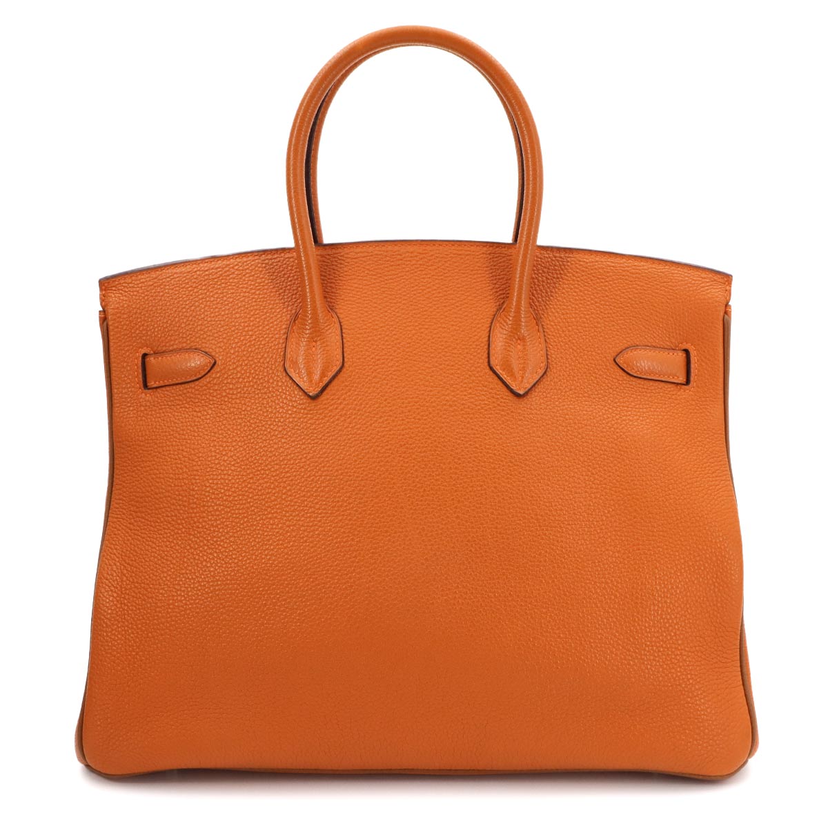 Birkin 35 Verso Hand Bag Togo Potiron Gold