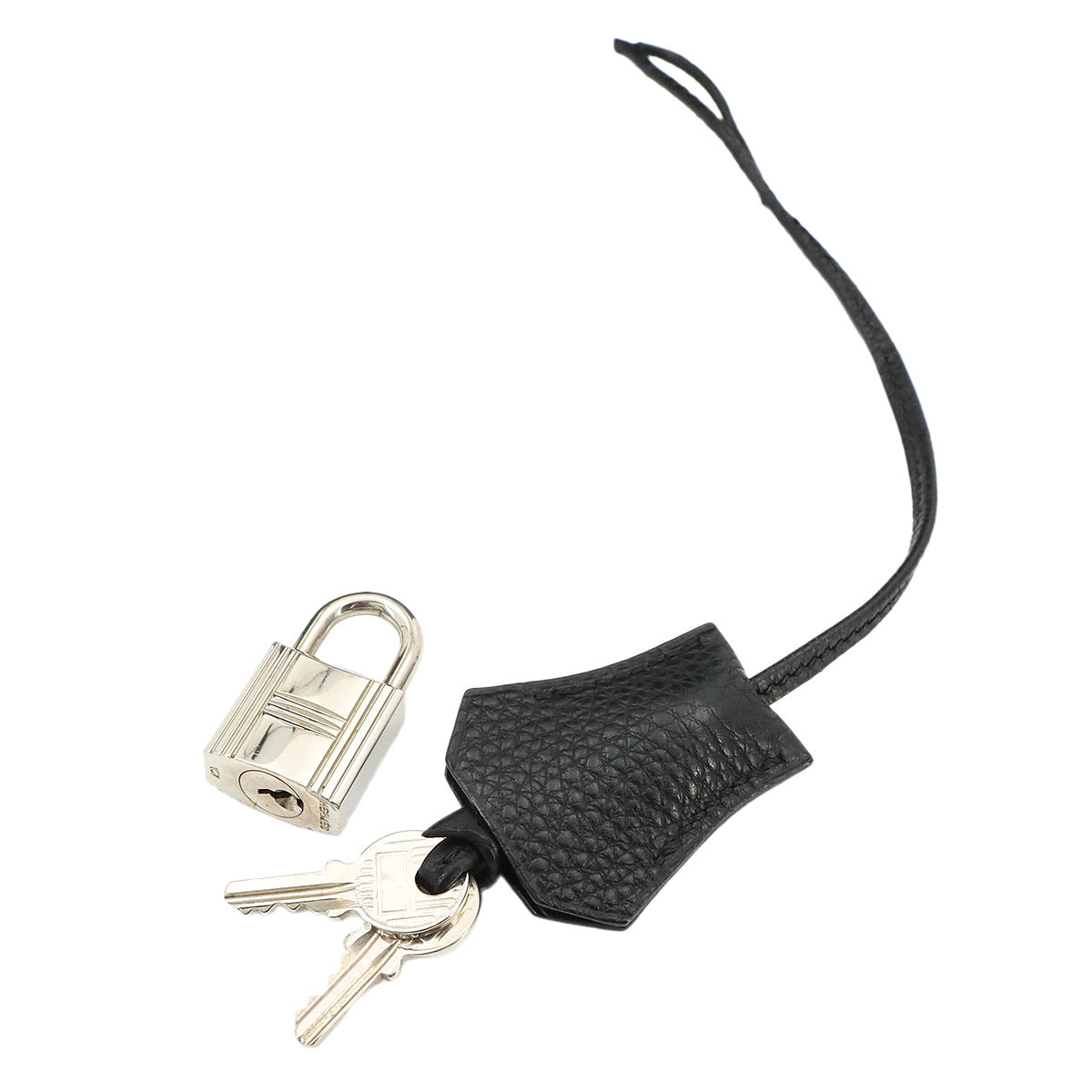 Haut a Courroies 32 Veau Togo Black Hand Bag Purse