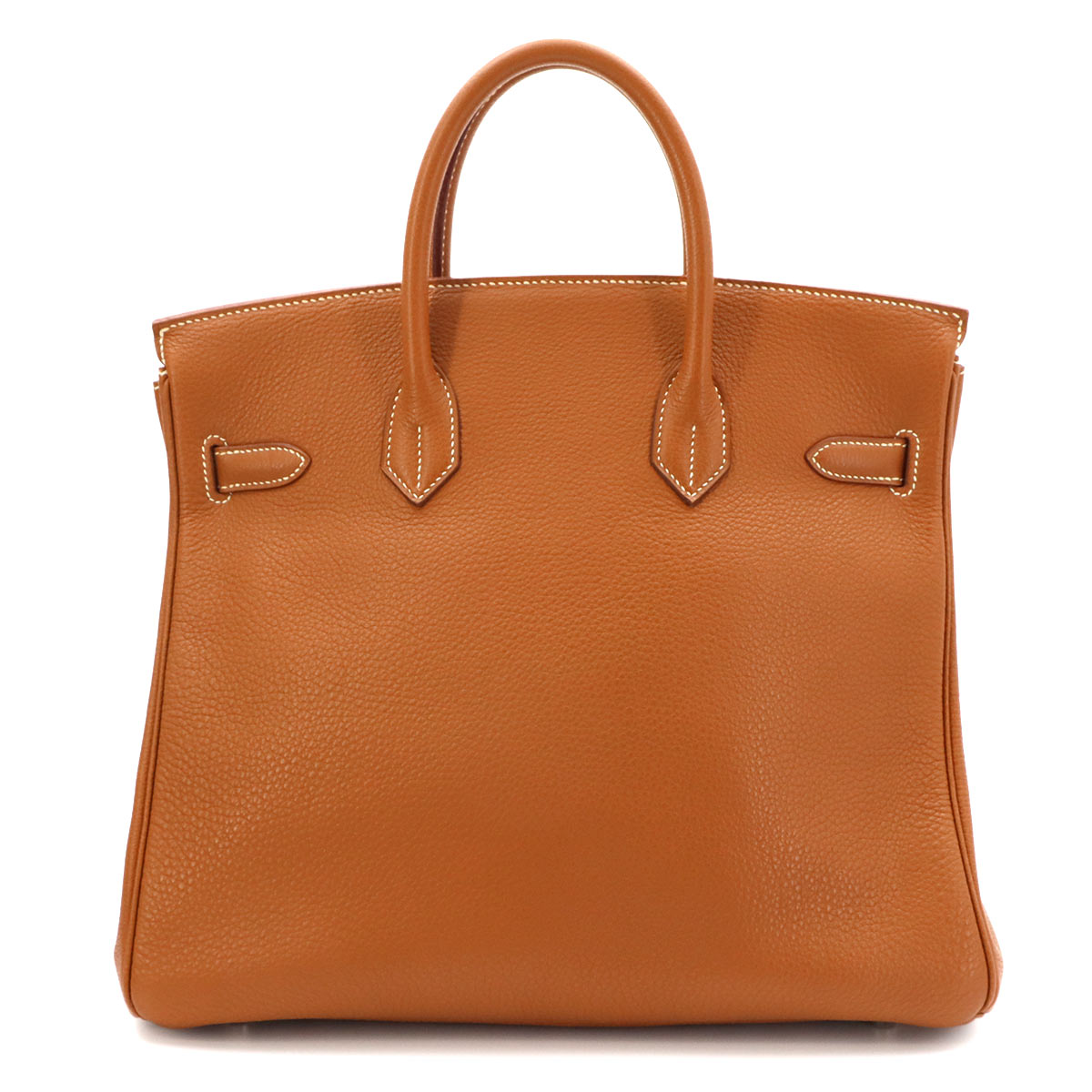 Haut a Courroies 32 Veau Togo Gold Hand Bag Vintage
