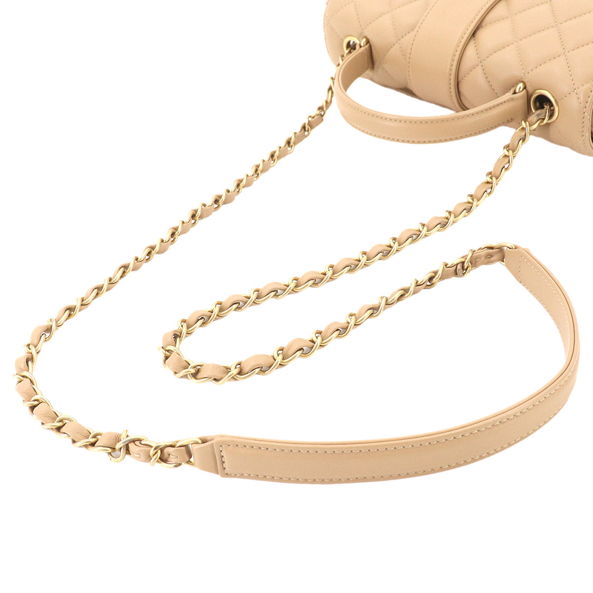 Golden Class CC Matelasse Chevron Hand Chain Shoulder Bag