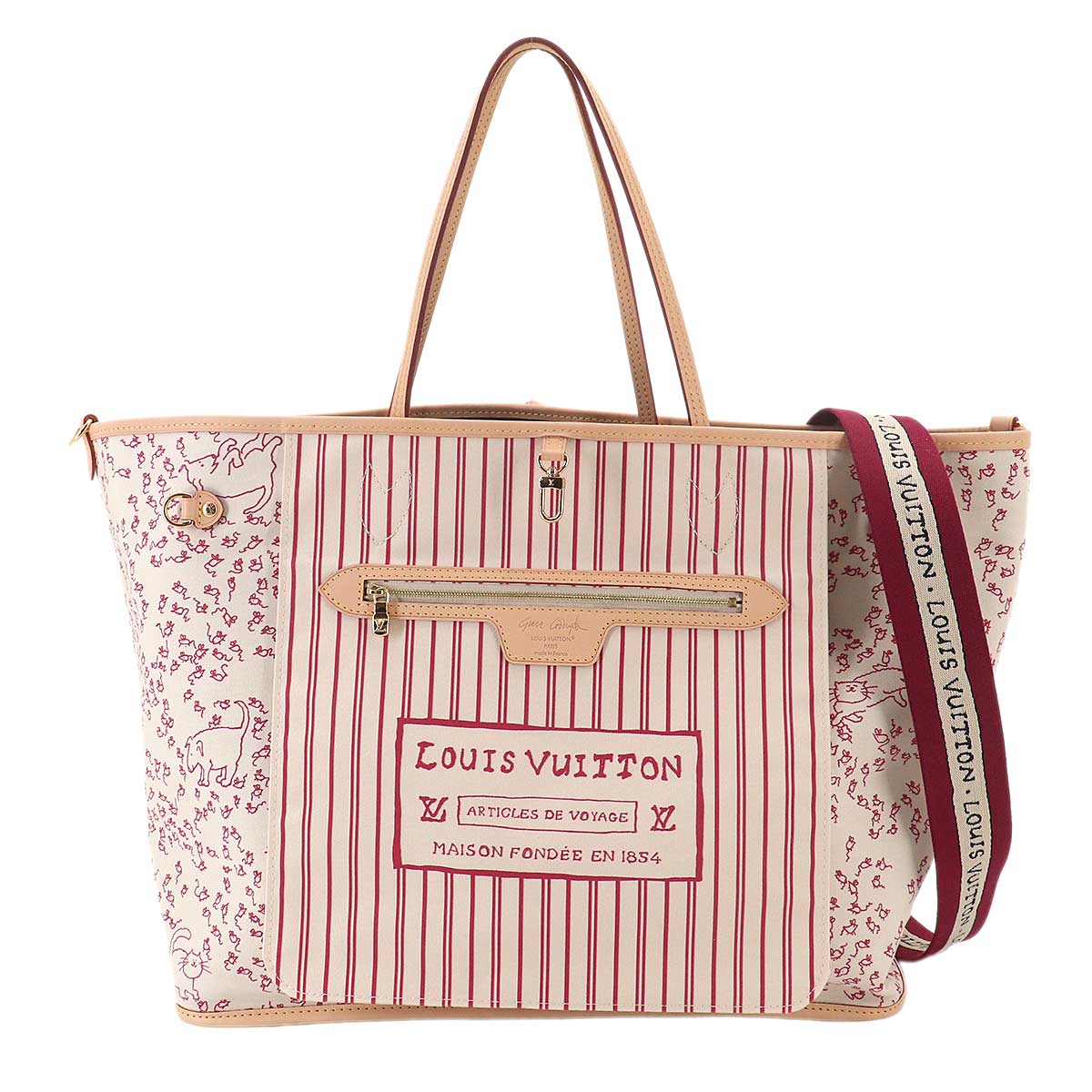Neverfull Inside Out GM Tote Shoulder Bag M15124
