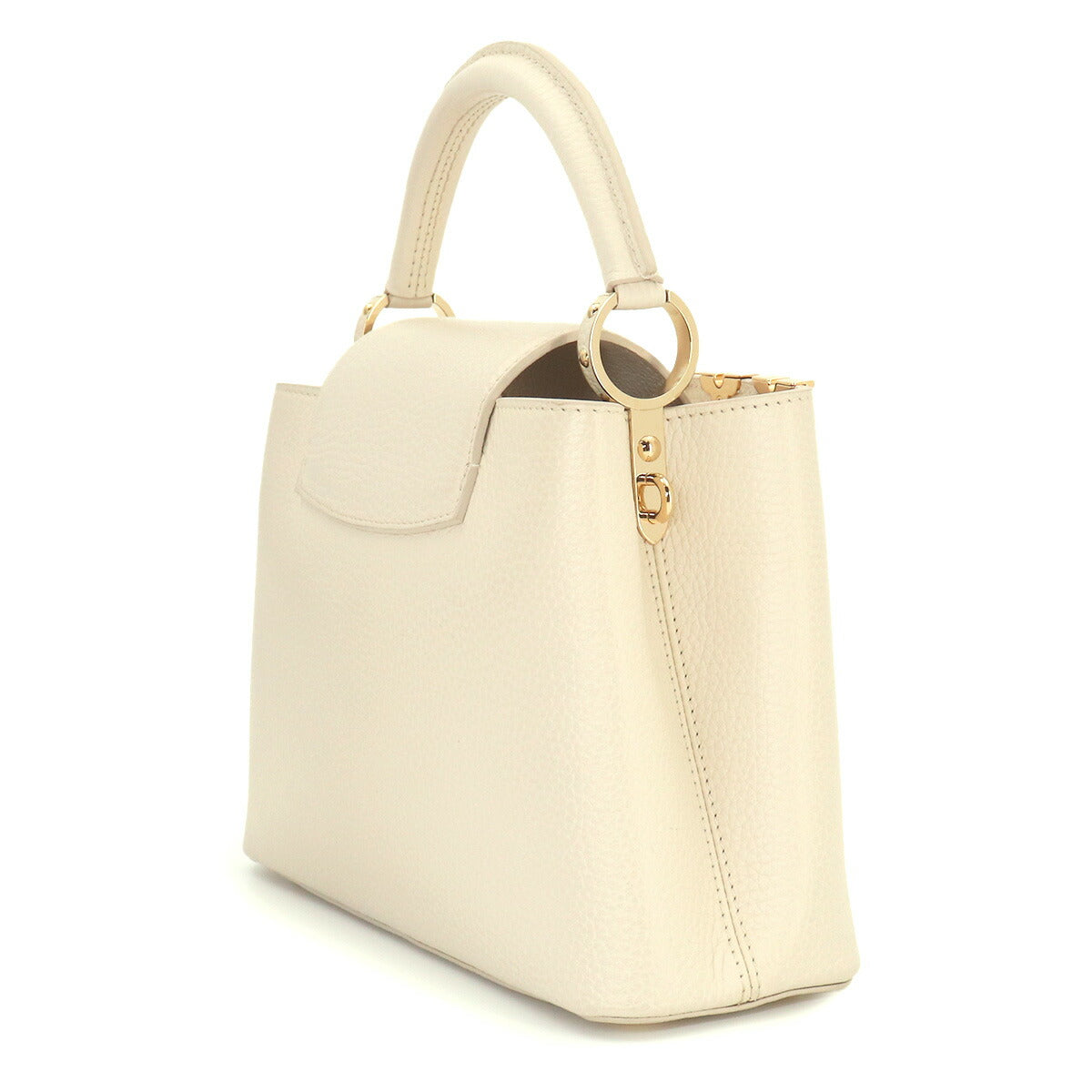 Capucines BB Hand Shoulder Bag Leather Creme Nacre M23331