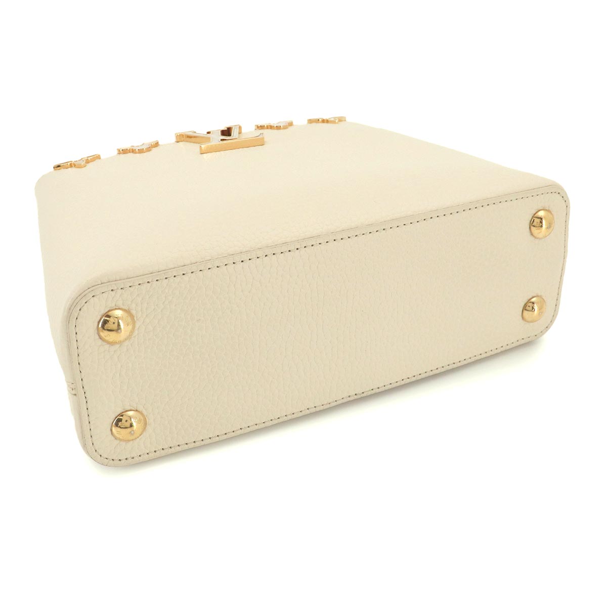 Capucines BB Hand Shoulder Bag Leather Creme Nacre M23331
