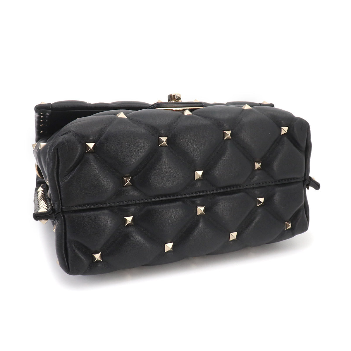 Candy Studs VLTN 2way Hand Shoulder Bag Leather
