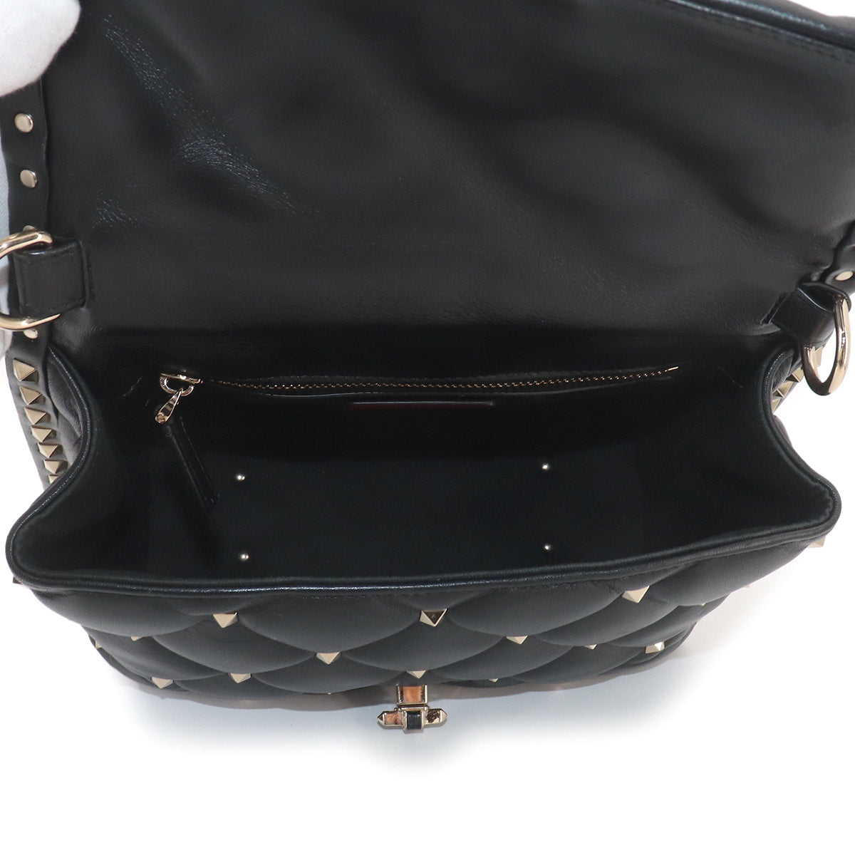 Candy Studs VLTN 2way Hand Shoulder Bag Leather